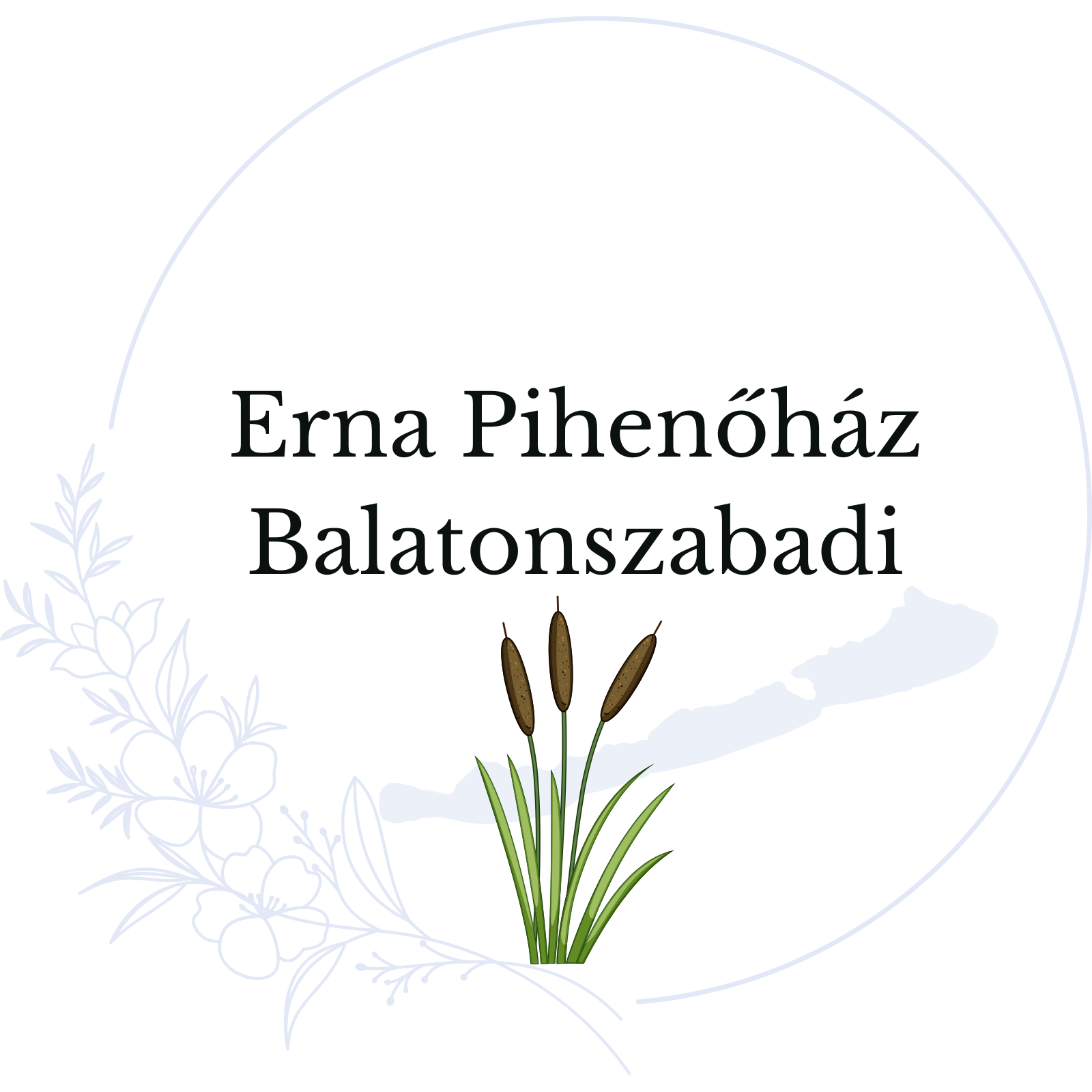 Erna pihenőház Balatonszabadi végleges logó